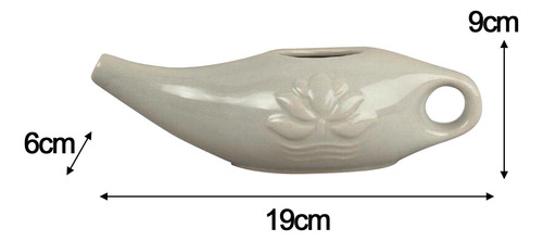 3 Limpador De Nariz Neti Pot De Cerâmica Para Limpeza Nasal