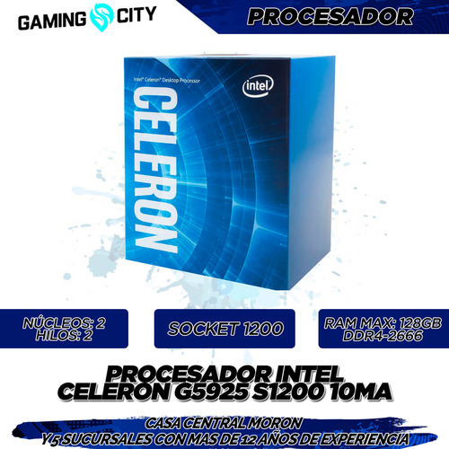 Imagen 3 de 7 de Pc Armada Intel Celeron G5900 8gb Ram Ssd
