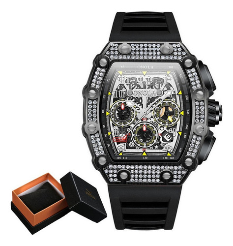 Reloj Mecánico Automático Onola Luxury Diamond