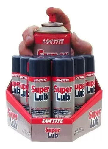 Loctite Superlub Aceite Lubricante Aerosol 300ml Kit X 12 Un