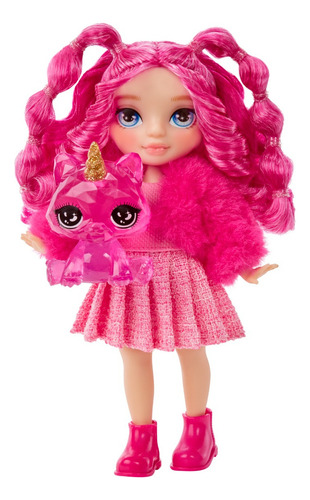Rainbow High Littles Dolls- Magenta (pink)