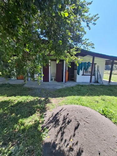 11,5ha Terreno Con Casa Y Piscina Lado Del Rio Unihue