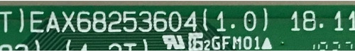Main Lg Ebt66213402 Eax68253604 / Modelo 65um6900pua.busglkr (Usado)