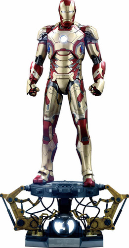 Iron Man Mark Xlii Deluxe Set 1/4 Avengers Marvel Hot Toys