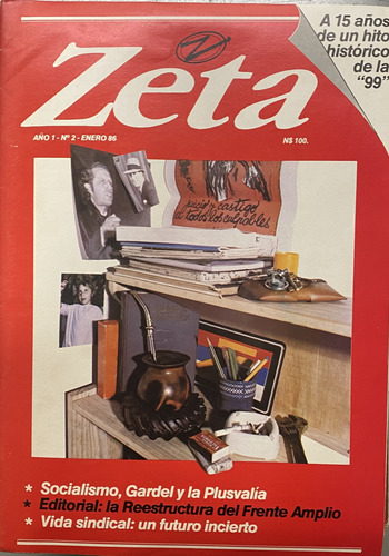 Revista Zeta, Política Salida Dictadura, Precio Unitario Ej2
