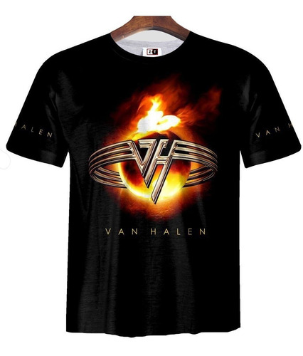 Remera Zt-0121 - Van Halen Bateria