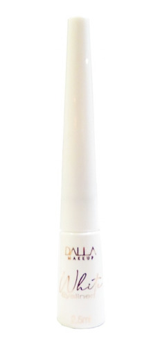 Delineador Branco White Eyeliner Dalla Makeup