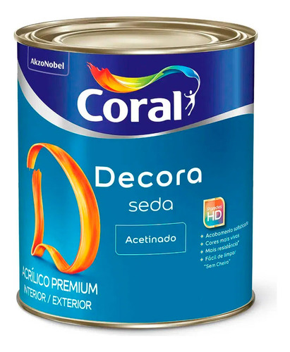 Tinta Acrílica Premium Decora Seda Buquê De Lisianthus 800ml