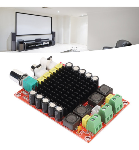 Amplificador Digital Profesional De Placa Clase D De Doble C