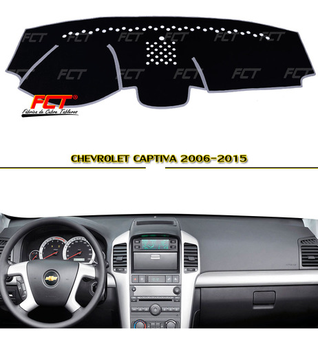 Cubre Tablero Premium/ Chevrolet Captiva 2007 2008 2009 2010