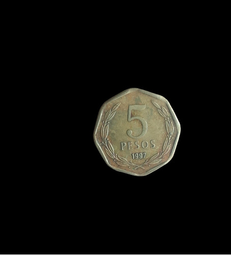 Moneda Chile 5 Pesos 1997