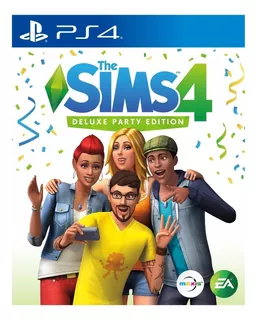 The Sims 4 Deluxe Party Edition Electronic Arts PS4 Digital