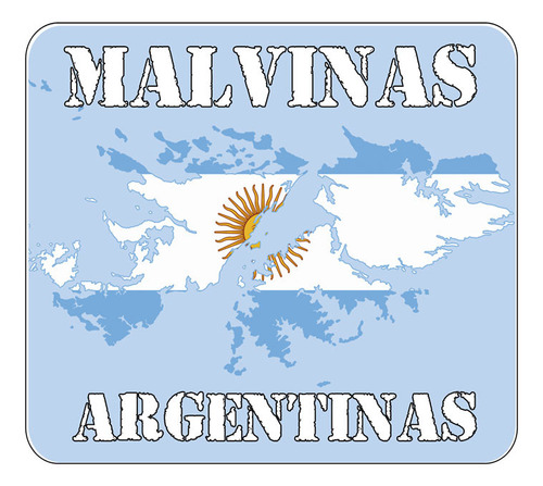 Mouse Pad Malvinas Argentinas Bandera Diseño Mapa 1028