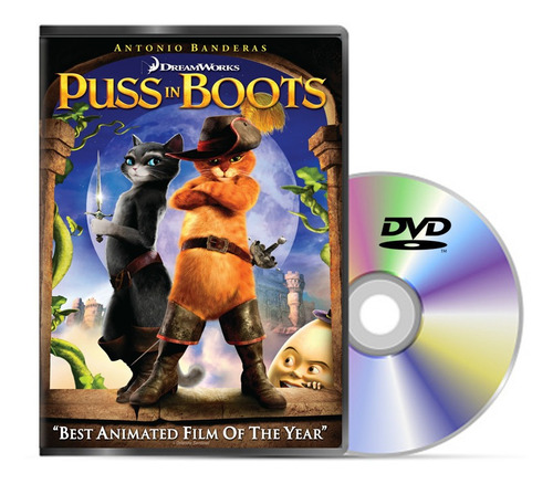 Dvd El Gato Con Botas (2011)