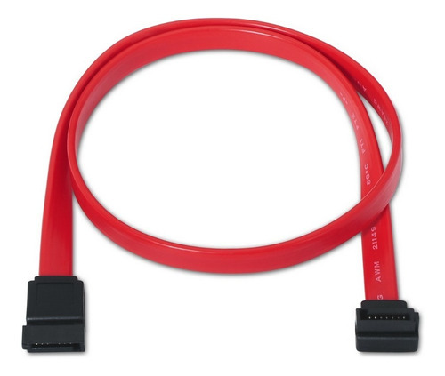 Cable S-ata De Datos Rojo Vcom