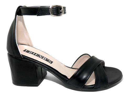 Imagen 2 de 5 de Sandalias Vestir Tacon 6 Cm Mujer Fiesta Noche Verano 700