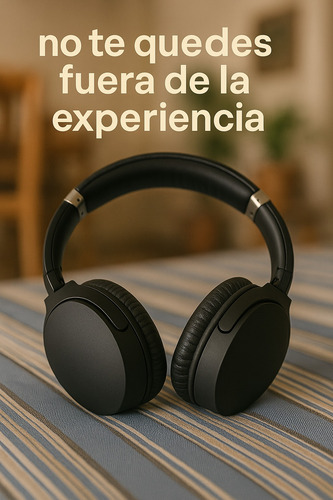 Audifonos Inalámbricos Wh-bt800-cancelacion De Ruido Premium Negro