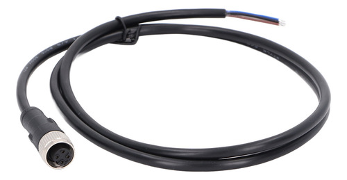 Conector Hembra Eléctrico Con Enchufe De Aviación M12 De 4 P