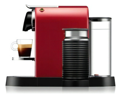 Cafetera Nespresso Citiz & Milk Cherry Color Rojo