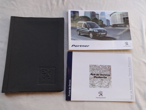 Manual Guantera Peugeot Partner 2016 Usuario Dueño Catologo