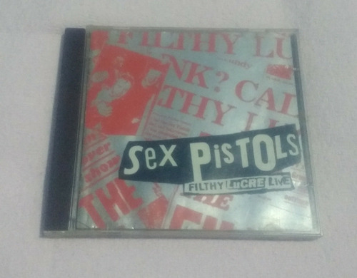 Cd Sex Pistols Filthy Lucre Live