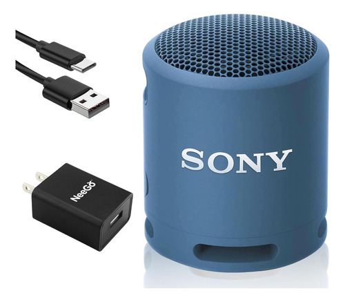 Sony Altavoz Bluetooth, Altavoces Portátiles Inalámbricos B Color Azul 110v