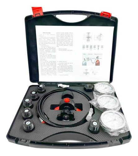 Kit De Carga De Acumulador De Nitrógeno Hidráulico, Kit De