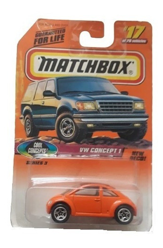 Matchbox Vw Concept 1 #17 No Debe Faltar En La Colección!