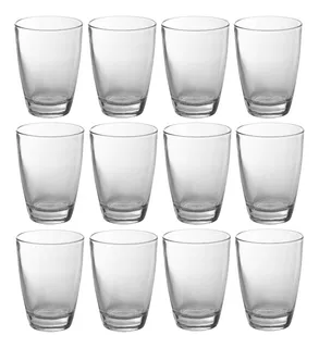 Juego De Vasos De Vidrio Durax Pampa 400 Cc X 12 Unidades