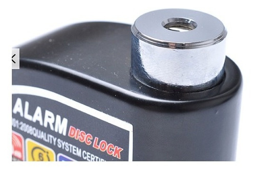 Imagen 3 de 3 de Candado De Seguridad Con Alarma Para Motos Y Bicicletas New