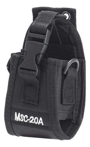Walkie Talkie Radio Funda Con Soporte Bolsa Con Correa