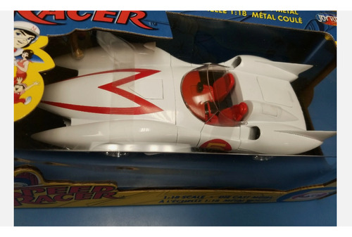 Speed Racer Mach 5 Zequinha Joyride Miniatura 1/18 Branco (Usado)