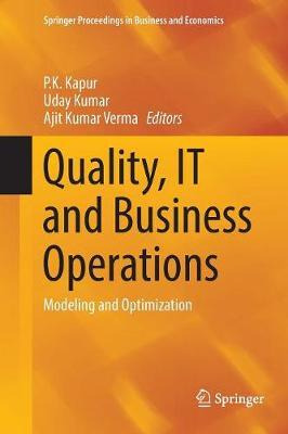 Libro Quality, It And Business Operations - P.k. Kapur