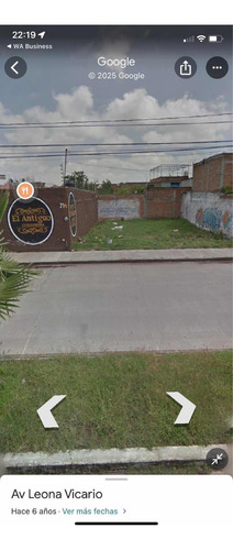 Se Vende Terreno En Avenida, Leona Vicario