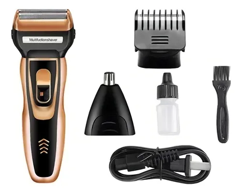 Máquina De Barbear, Barbeador Elétrico, Aparador De Pelos, Máquina De Cortar Cabelo Daling 3 Em 1 - Recarregável Cor COBRE NOBRE 110V/220V (Bivolt) Menor preço em Máquina De Barbear, Barbeador Elétrico, Aparador De Pelos, Máquina De Cortar Cabelo Daling 3 Em 1 - Recarregável Cor COBRE NOBRE 110V/220V (Bivolt)