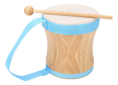 Kit De Mano Blue Drum De Piel De Oveja, De Madera, Para Uso
