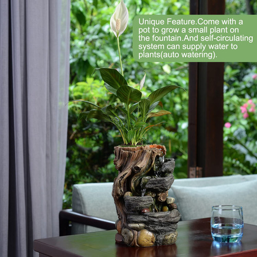 Gossi Fuente Decorativa Para Interiores De 5 Niveles Con Un. Color 22021