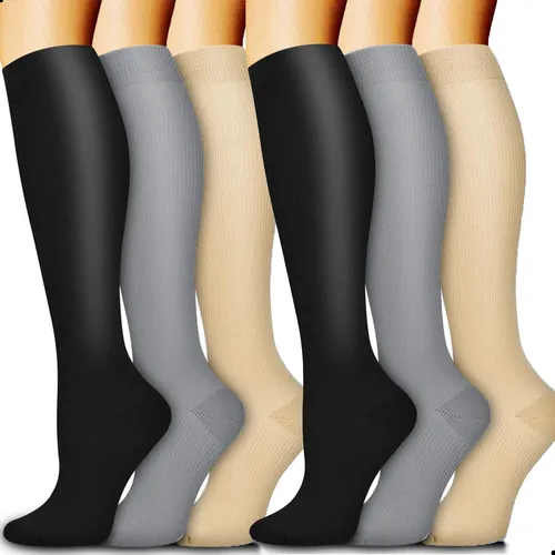 Medias De Compresión Media 20-30 Mmhg Varices Hombre Y Mujer