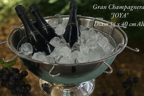 Alquiler Champagnera Frapera P 4 Botellas Y Porta Copas