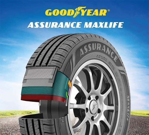 Imagen 4 de 8 de Llanta Goodyear 185/60 R14 Assurance Maxlife