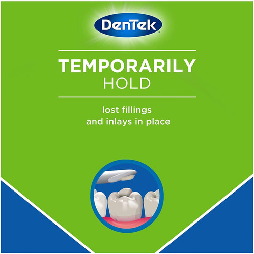 Dentek Temparin One Step Max Hold Cap Tratamiento De Relleno