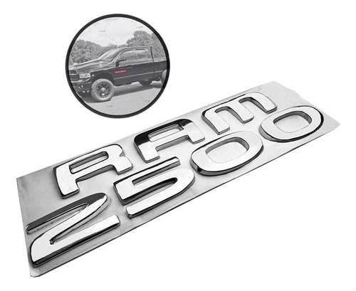 Emblema Lateral Compatible Con Dodge Ram 2500 02-08 Derecho