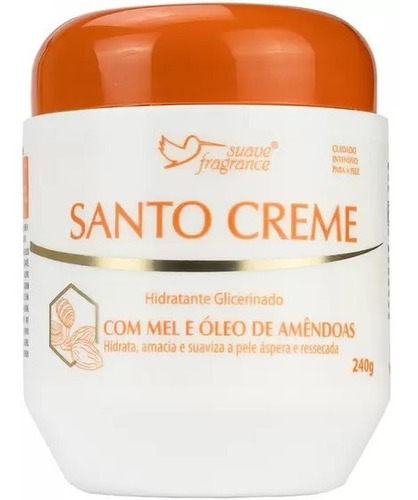 Creme Hidratante Santo Creme 240g-suave Fragrance Cosmeticos