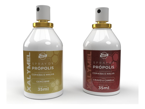 Xalymel Spray Própolis - 35ml Cravo E Canela - Unitário