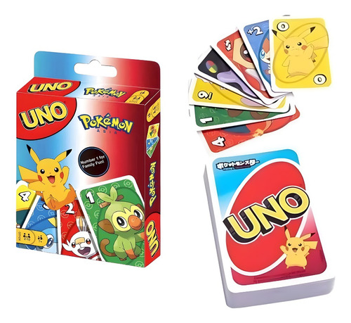 Juego De Cartas Uno De Pokémon Juego De Mesa