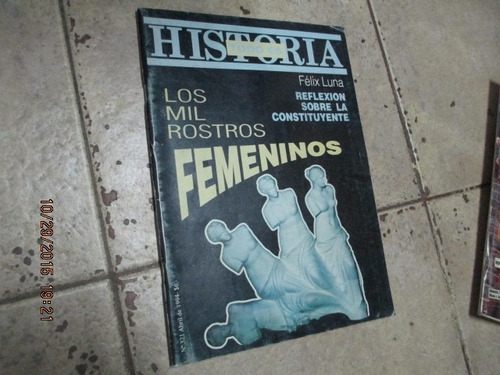 Revista Todo Es Historia Nº 321 - Los Mil Rostros Femeninos