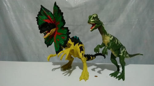 Dilophosaurus Jurassic Park X2