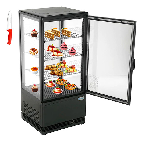 Vitrina Refrigerador Delicatessen Panorámica Migsa Rt-78l