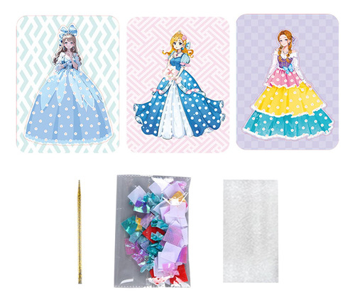 2 Art Paper Craft Kits Juguetes Para Niños Regalos Estilo C