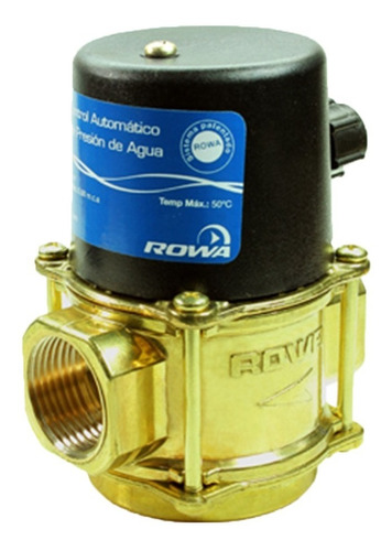 Control Automatico De Presion De Agua Rowa En Bronce Fl